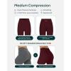 imageButtery Soft Workout Leggings for Women  High Waisted No Front Seam Gym Leggings Yoga Pants  FlexFlowBordeaux