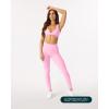 imageButtery Soft Workout Leggings for Women  High Waisted No Front Seam Gym Leggings Yoga Pants  FlexFlowBubblegum
