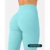 imageButtery Soft Workout Leggings for Women  High Waisted No Front Seam Gym Leggings Yoga Pants  FlexFlowCaribbean Sea