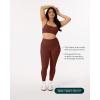 imageButtery Soft Workout Leggings for Women  High Waisted No Front Seam Gym Leggings Yoga Pants  FlexFlowChocolate