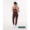 imageButtery Soft Workout Leggings for Women  High Waisted No Front Seam Gym Leggings Yoga Pants  FlexFlowCocoa