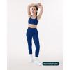 imageButtery Soft Workout Leggings for Women  High Waisted No Front Seam Gym Leggings Yoga Pants  FlexFlowIndigo