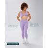 imageButtery Soft Workout Leggings for Women  High Waisted No Front Seam Gym Leggings Yoga Pants  FlexFlowLilac