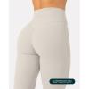 imageButtery Soft Workout Leggings for Women  High Waisted No Front Seam Gym Leggings Yoga Pants  FlexFlowMoon