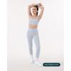 imageButtery Soft Workout Leggings for Women  High Waisted No Front Seam Gym Leggings Yoga Pants  FlexFlowSilver