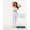 imageButtery Soft Workout Leggings for Women  High Waisted No Front Seam Gym Leggings Yoga Pants  FlexFlowSilver