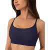 imageThin Spaghetti Strap Sports Bra for Women  Medium Support Buttery Soft Scoop Neck Workout Yoga Bras  FlexFlowTwilight
