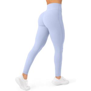 imageButtery Soft Workout Leggings for Women  High Waisted No Front Seam Gym Leggings Yoga Pants  FlexFlowSeabreeze