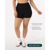 imageButtery Soft Yoga Workout Shorts for Women  High Waisted Butt Sculpting 4quot ampamp 6quot Gym Biker Shorts  FlexFlowBlack