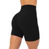 imageButtery Soft Yoga Workout Shorts for Women  High Waisted Butt Sculpting 4quot ampamp 6quot Gym Biker Shorts  FlexFlowBlack