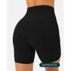 imageButtery Soft Yoga Workout Shorts for Women  High Waisted Butt Sculpting 4quot ampamp 6quot Gym Biker Shorts  FlexFlowBlack