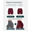imageButtery Soft Yoga Workout Shorts for Women  High Waisted Butt Sculpting 4quot ampamp 6quot Gym Biker Shorts  FlexFlowBordeaux