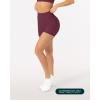 imageButtery Soft Yoga Workout Shorts for Women  High Waisted Butt Sculpting 4quot ampamp 6quot Gym Biker Shorts  FlexFlowBordeaux