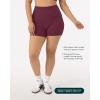 imageButtery Soft Yoga Workout Shorts for Women  High Waisted Butt Sculpting 4quot ampamp 6quot Gym Biker Shorts  FlexFlowBordeaux