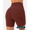 imageButtery Soft Yoga Workout Shorts for Women  High Waisted Butt Sculpting 4quot ampamp 6quot Gym Biker Shorts  FlexFlowChocolate