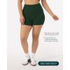 imageButtery Soft Yoga Workout Shorts for Women  High Waisted Butt Sculpting 4quot ampamp 6quot Gym Biker Shorts  FlexFlowPine Green