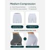 imageButtery Soft Yoga Workout Shorts for Women  High Waisted Butt Sculpting 4quot ampamp 6quot Gym Biker Shorts  FlexFlowSilver