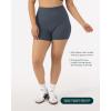 imageButtery Soft Yoga Workout Shorts for Women  High Waisted Butt Sculpting 4quot ampamp 6quot Gym Biker Shorts  FlexFlowThunder