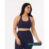 imageCriss Cross Back High Impact Sports Bras for Women  High Support Scoop Neck Padded Workout Bra  FlexFlowTwilight