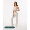 imageHigh Waisted Flare Leggings for Women  Buttery Soft Bell Bottom Workout Flared Wide Leg Yoga Pants  FlexFlowMoon
