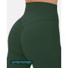 imageHigh Waisted Flare Leggings for Women  Buttery Soft Bell Bottom Workout Flared Wide Leg Yoga Pants  FlexFlowPine Green