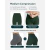imageHigh Waisted Flare Leggings for Women  Buttery Soft Bell Bottom Workout Flared Wide Leg Yoga Pants  FlexFlowPine Green