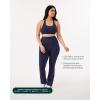 imageHigh Waisted Flare Leggings for Women  Buttery Soft Bell Bottom Workout Flared Wide Leg Yoga Pants  FlexFlowTwilight