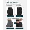 imageLeggings with Pockets  Compressive High Waisted Butt Sculpting Womens Full Length Workout Pants  HiPerformBlack