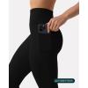 imageLeggings with Pockets  Compressive High Waisted Butt Sculpting Womens Full Length Workout Pants  HiPerformBlack