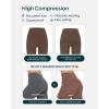 imageLeggings with Pockets  Compressive High Waisted Butt Sculpting Womens Full Length Workout Pants  HiPerformClay