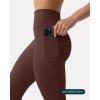 imageLeggings with Pockets  Compressive High Waisted Butt Sculpting Womens Full Length Workout Pants  HiPerformCocoa