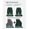 imageLeggings with Pockets  Compressive High Waisted Butt Sculpting Womens Full Length Workout Pants  HiPerformMoss