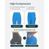 imageLeggings with Pockets  Compressive High Waisted Butt Sculpting Womens Full Length Workout Pants  HiPerformRoyal Blue