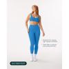 imageLeggings with Pockets  Compressive High Waisted Butt Sculpting Womens Full Length Workout Pants  HiPerformRoyal Blue