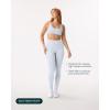 imageLeggings with Pockets  Compressive High Waisted Butt Sculpting Womens Full Length Workout Pants  HiPerformSilver