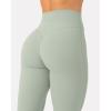 imagePilates Crossover Leggings for Women  Buttery Soft High Waisted V Cut Cross Waist Workout Yoga Pants  FlexFlowSage