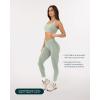 imagePilates Crossover Leggings for Women  Buttery Soft High Waisted V Cut Cross Waist Workout Yoga Pants  FlexFlowSage