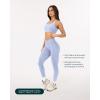 imagePilates Crossover Leggings for Women  Buttery Soft High Waisted V Cut Cross Waist Workout Yoga Pants  FlexFlowSeabreeze
