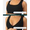 imageTwo Ways Twist Sports Bra for Women  Customizable Coverage Convertible Twist Front ampamp Back Workout Bra FlexFlowBlack