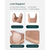 imageTwo Ways Twist Sports Bra for Women  Customizable Coverage Convertible Twist Front ampamp Back Workout Bra FlexFlowSienna