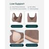 imageTwo Ways Twist Sports Bra for Women  Customizable Coverage Convertible Twist Front ampamp Back Workout Bra FlexFlowTeak