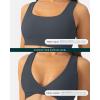 imageTwo Ways Twist Sports Bra for Women  Customizable Coverage Convertible Twist Front ampamp Back Workout Bra FlexFlowThunder