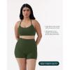 imageYoga Racerback Bras for Women  Buttery Soft Low Support Scoop Neck YBack Thin Strap Sports Bra  FlexFlowArmy