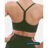 imageYoga Racerback Bras for Women  Buttery Soft Low Support Scoop Neck YBack Thin Strap Sports Bra  FlexFlowArmy