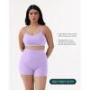 imageYoga Racerback Bras for Women  Buttery Soft Low Support Scoop Neck YBack Thin Strap Sports Bra  FlexFlowLilac