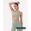 imageYoga Racerback Bras for Women  Buttery Soft Low Support Scoop Neck YBack Thin Strap Sports Bra  FlexFlowSage