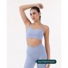 imageYoga Racerback Bras for Women  Buttery Soft Low Support Scoop Neck YBack Thin Strap Sports Bra  FlexFlowSeabreeze