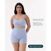 imageYoga Racerback Bras for Women  Buttery Soft Low Support Scoop Neck YBack Thin Strap Sports Bra  FlexFlowSeabreeze