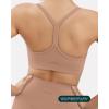 imageYoga Racerback Bras for Women  Buttery Soft Low Support Scoop Neck YBack Thin Strap Sports Bra  FlexFlowSienna