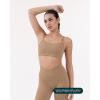 imageYoga Racerback Bras for Women  Buttery Soft Low Support Scoop Neck YBack Thin Strap Sports Bra  FlexFlowSienna